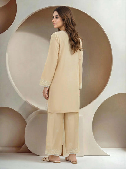 2 Piece Silk Suit- Embroidered (Pret)