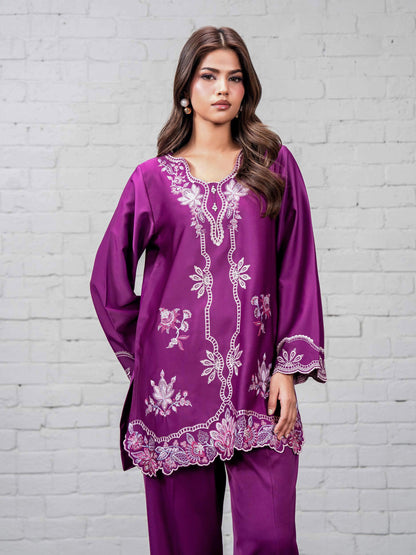 Grip Co-ord Set- Embroidered (Pret)