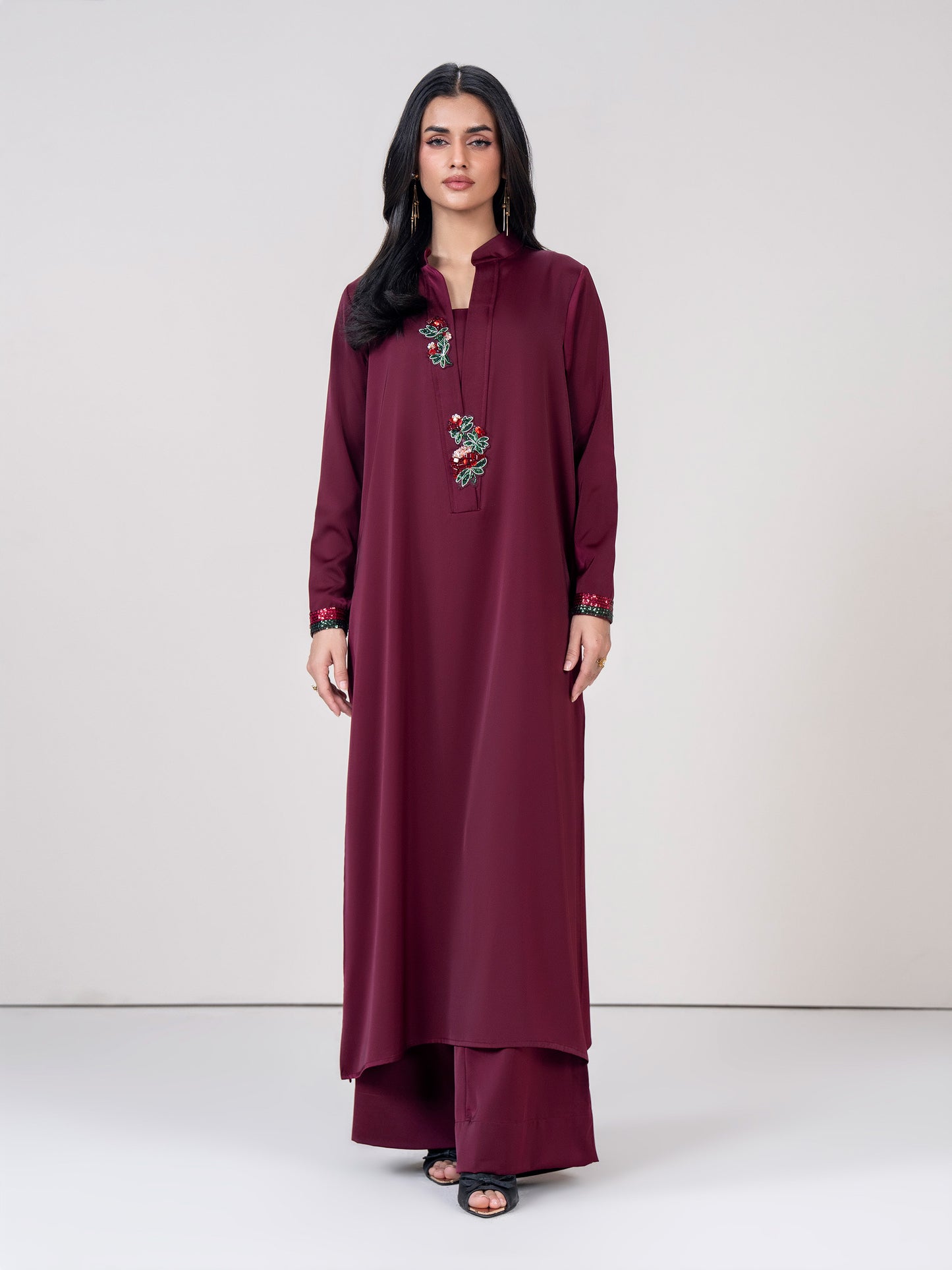 2 Piece Silk Suit (Pret)