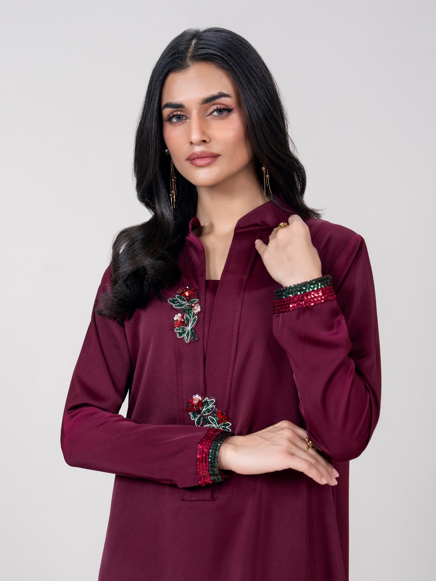 2 Piece Silk Suit (Pret)