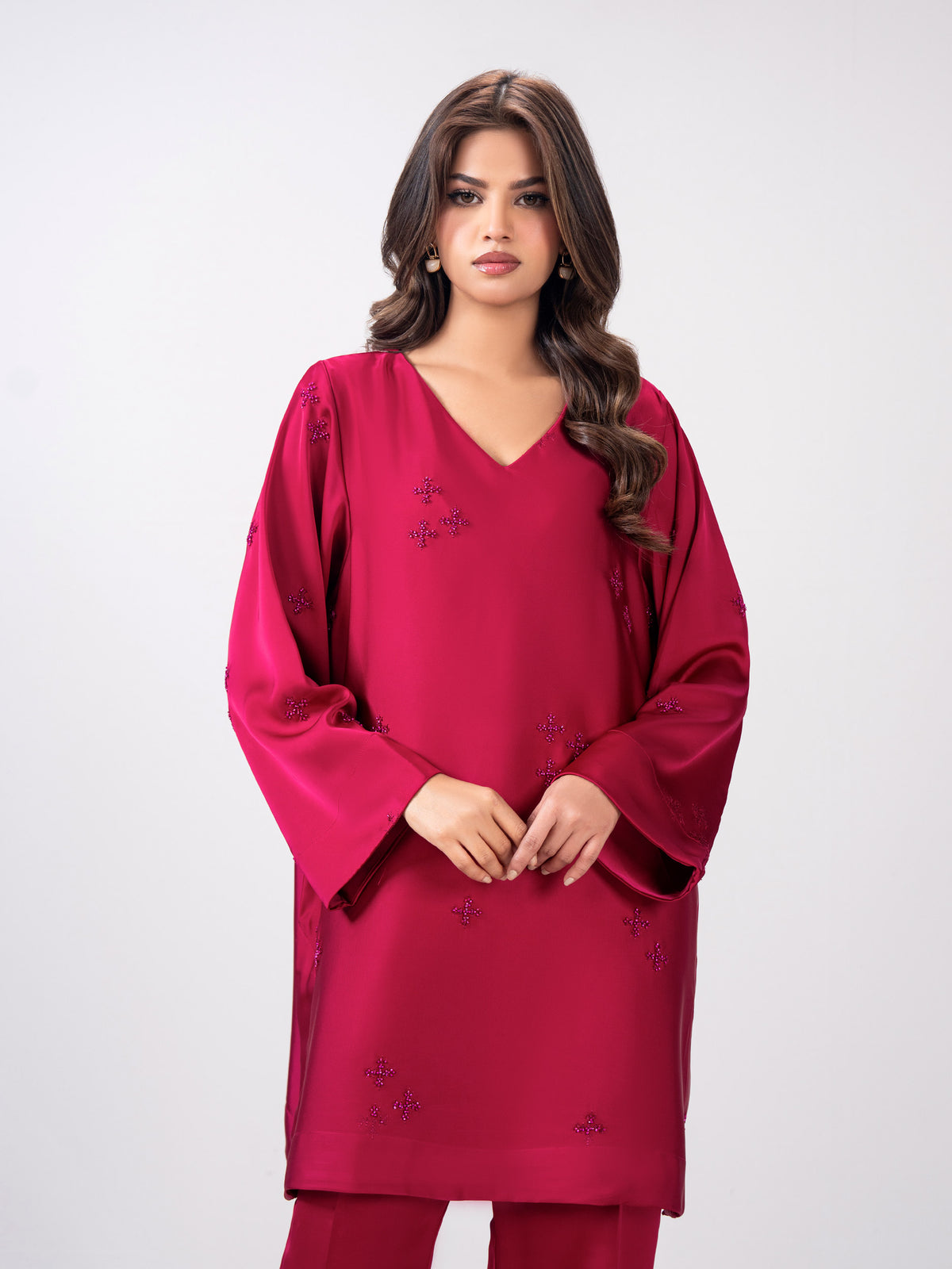 2 Piece Premium Silk- Embellished (Pret)
