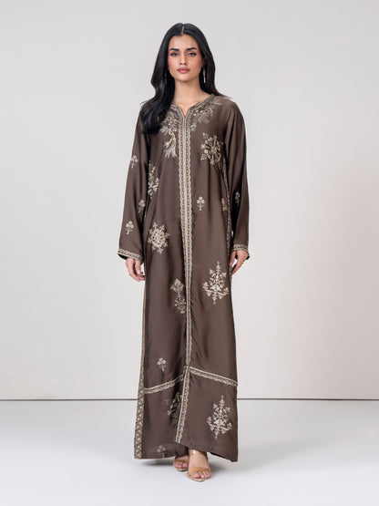 Silk Shirt- Embroidered (Pret)