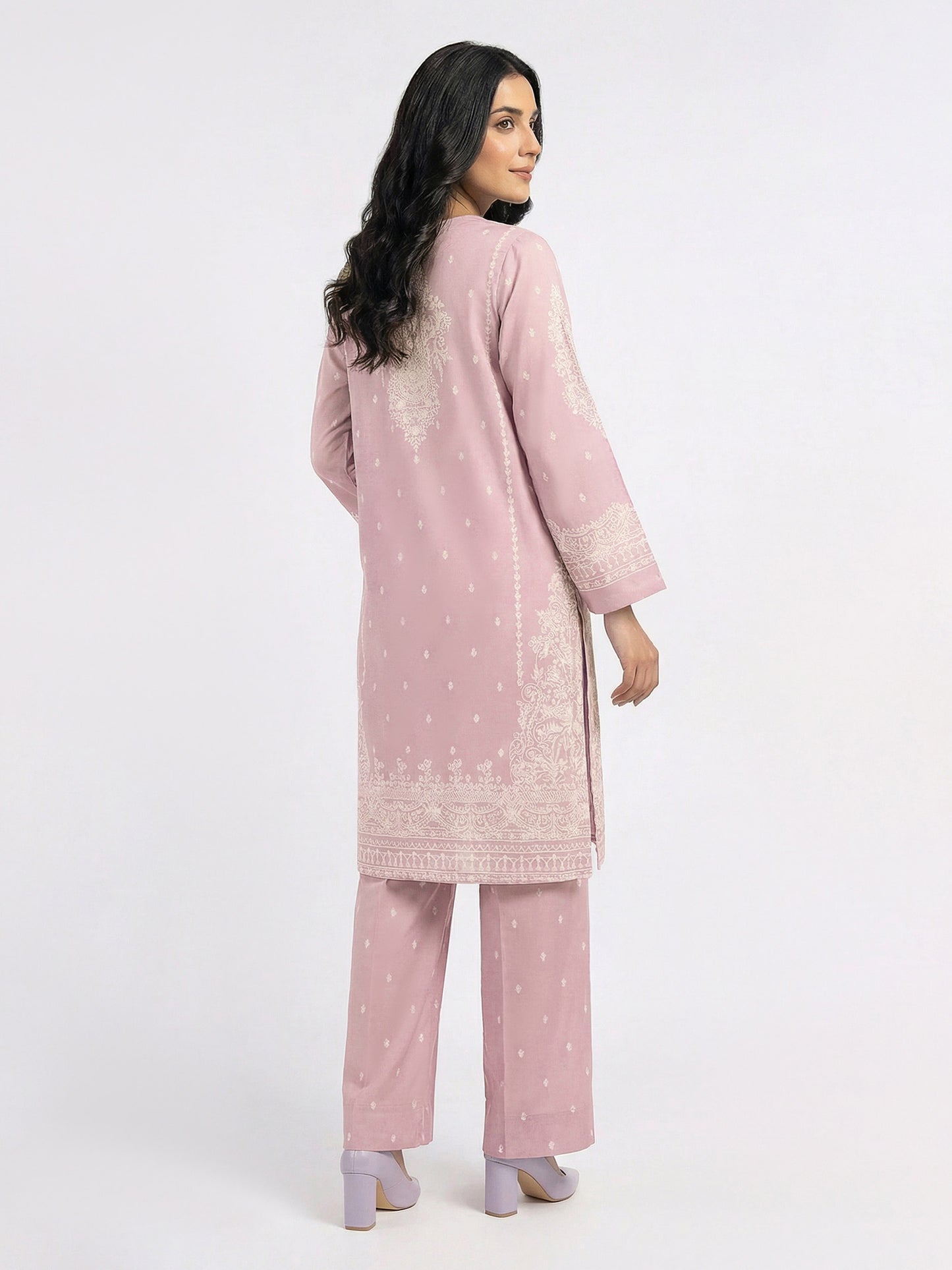 3 Piece Silk Suit (Pret)