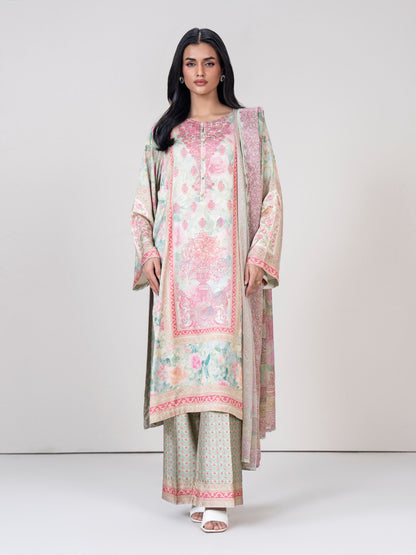 3 Piece Silk Suit (Pret)