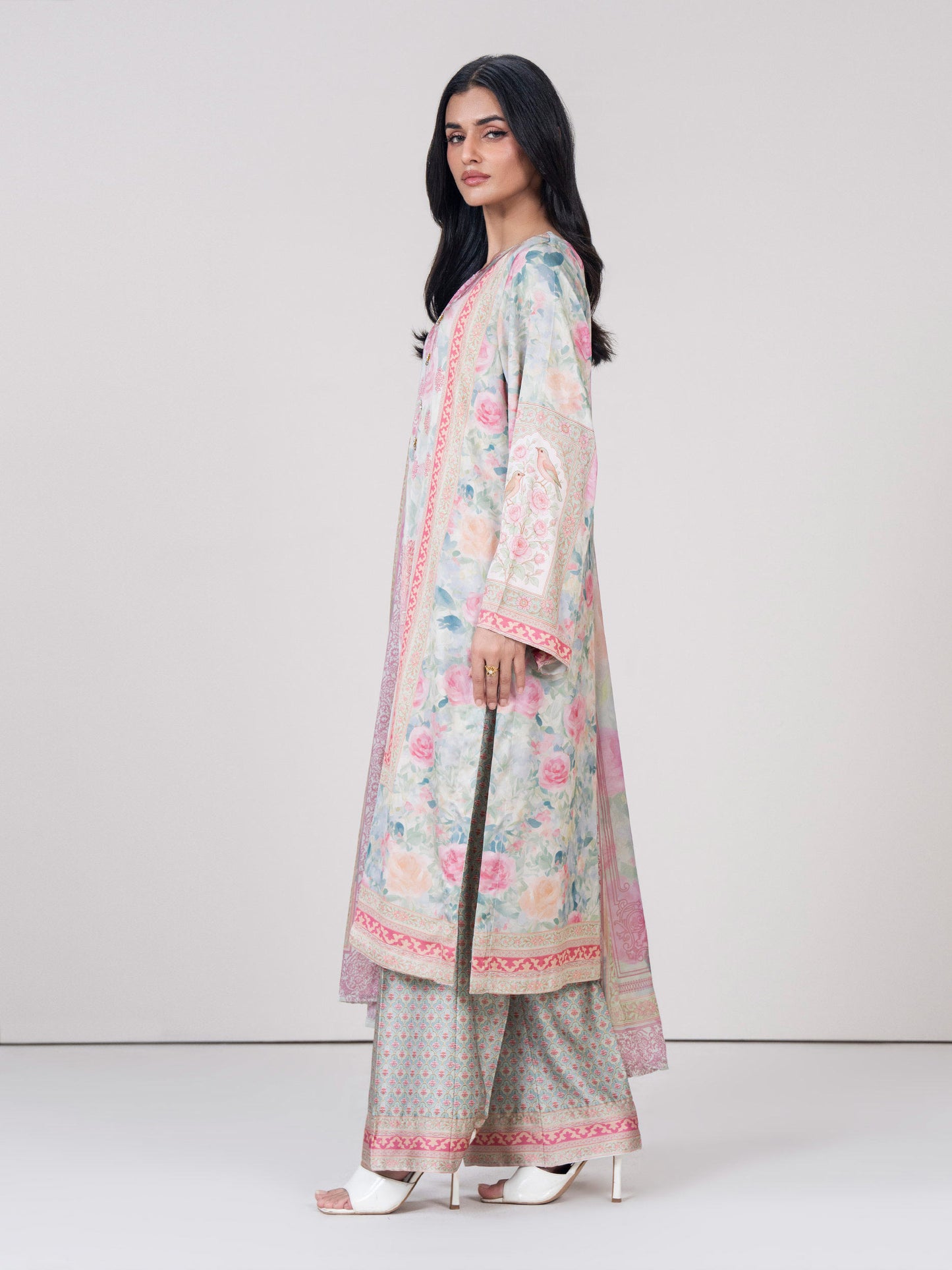 3 Piece Silk Suit (Pret)