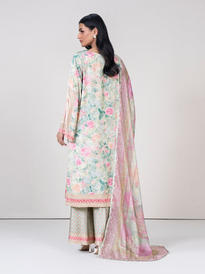 3 Piece Silk Suit (Pret)