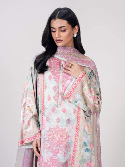 3 Piece Silk Suit (Pret)