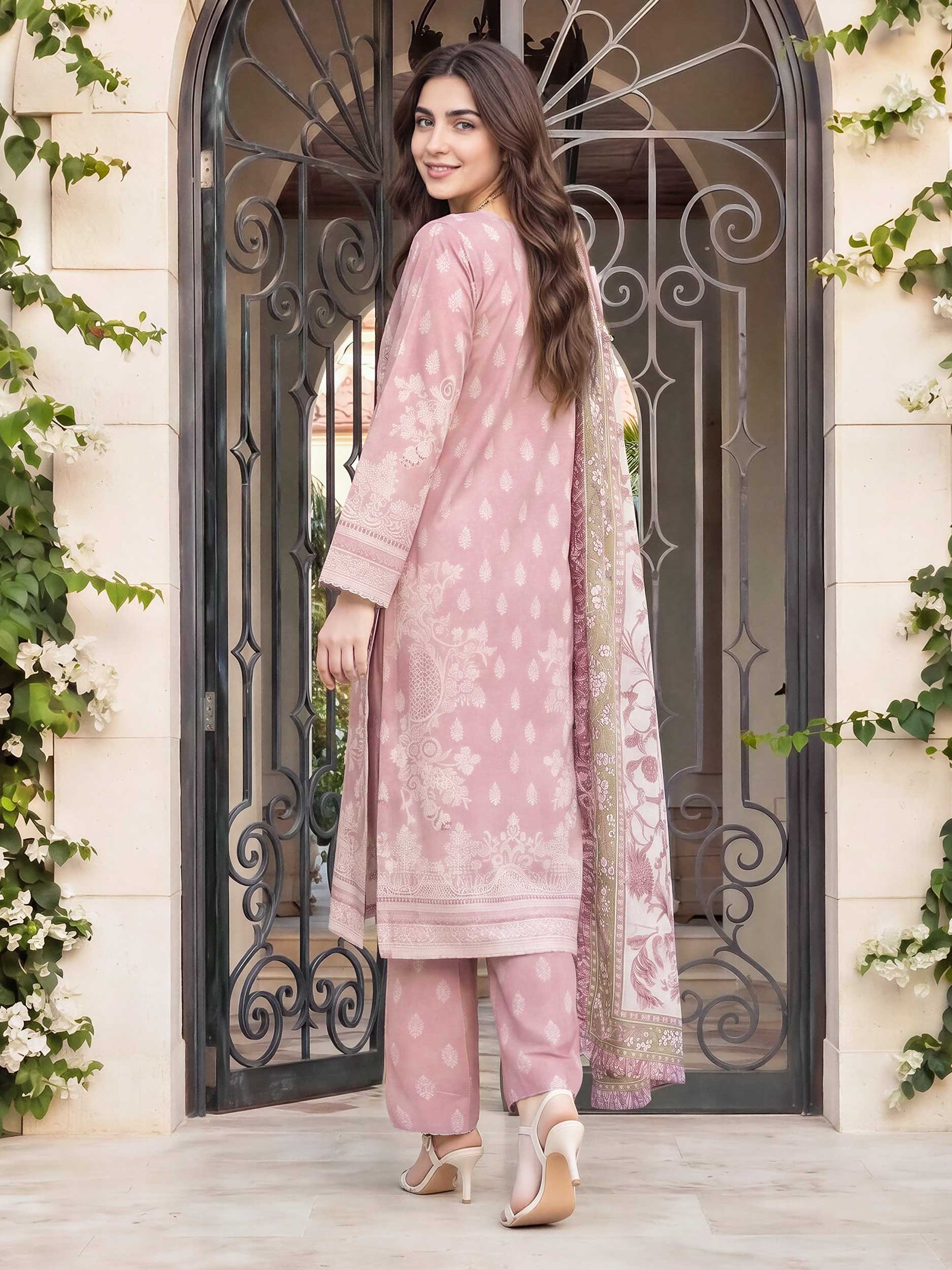 3 Piece Silk Suit (Pret)