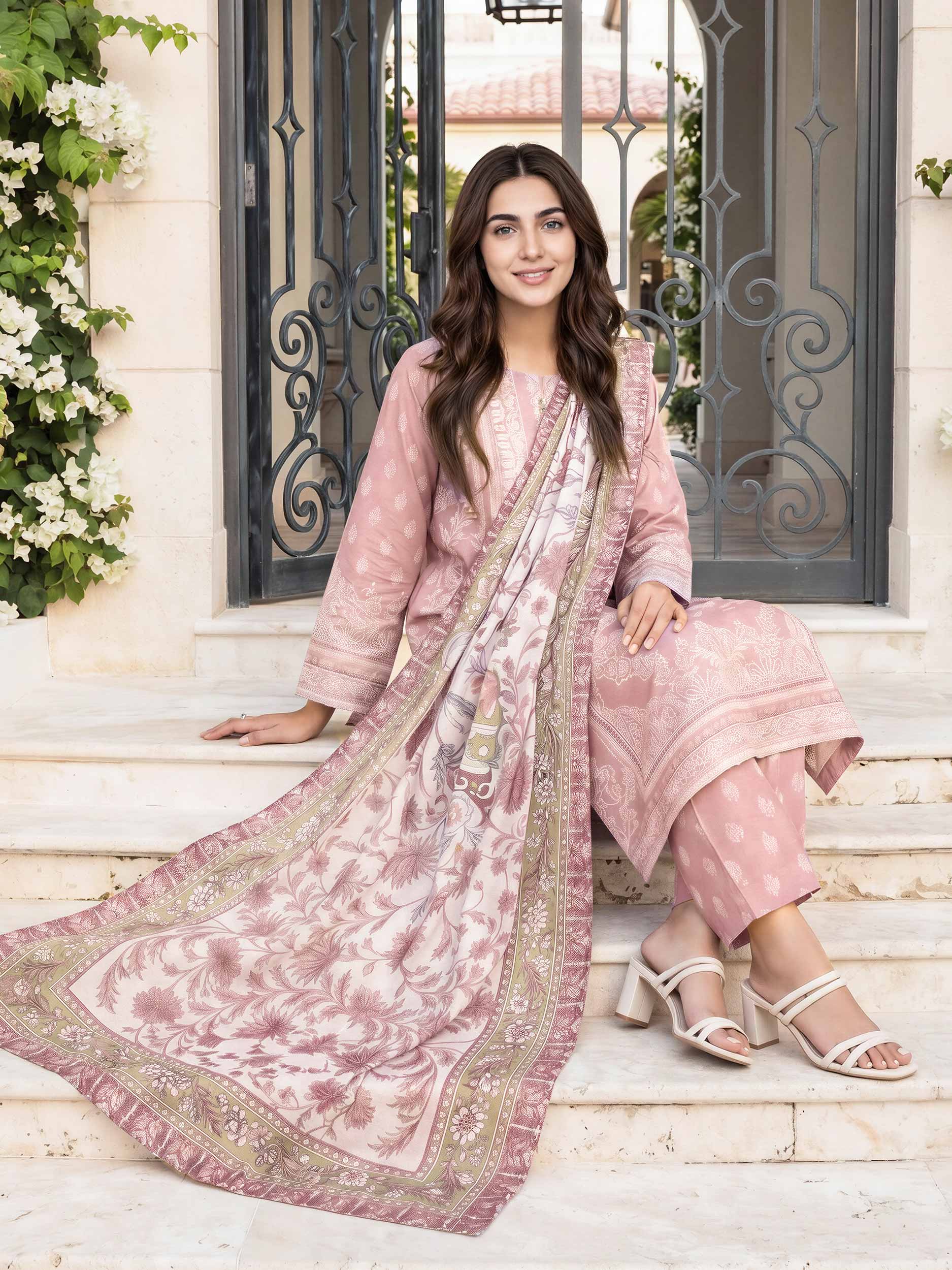 3 Piece Silk Suit (Pret)