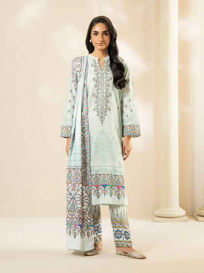 3-Piece Slub Khaddar Suit (Pret)