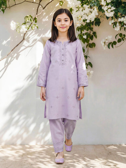 2 Piece Lawn Suit- Embroidered (Pret)