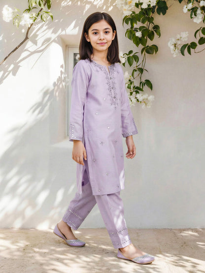2 Piece Lawn Suit- Embroidered (Pret)