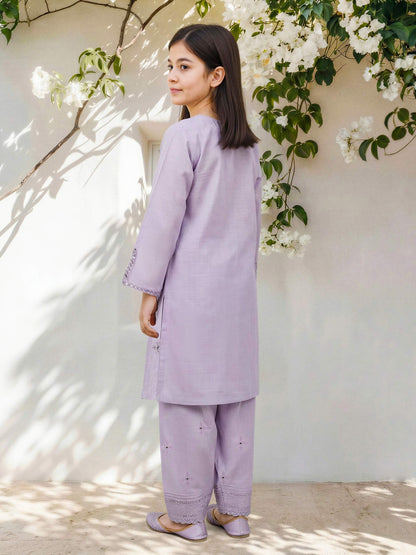 2 Piece Lawn Suit- Embroidered (Pret)