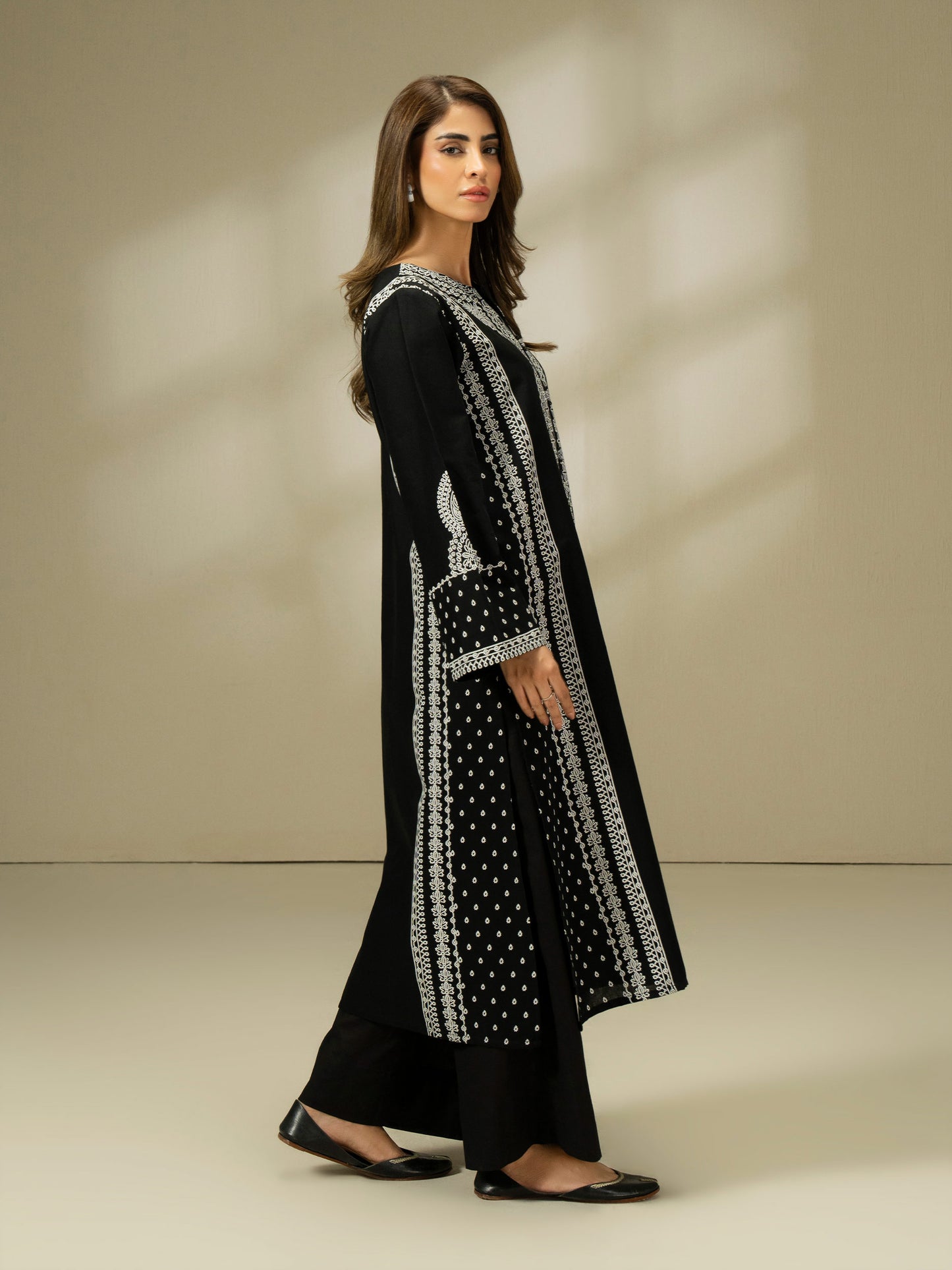 Khaddar Shirt-Printed (Pret)