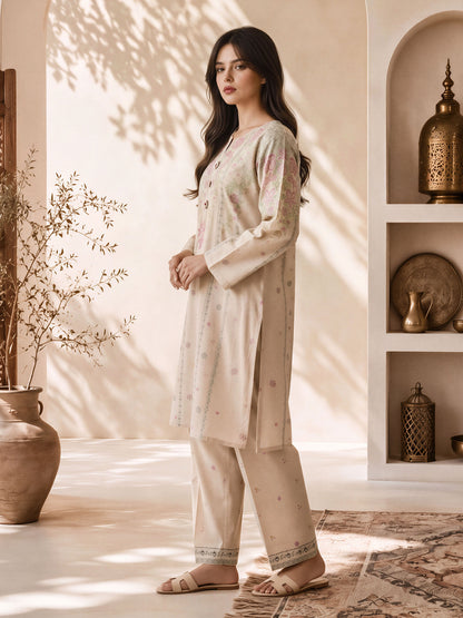 2 Piece Khaddar Suit (Pret)