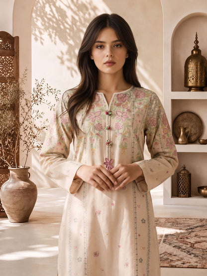 2 Piece Khaddar Suit (Pret)