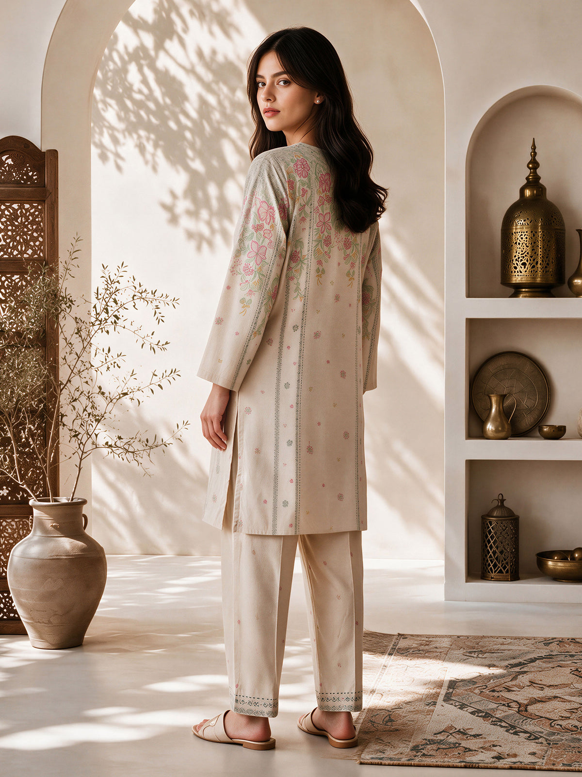2 Piece Khaddar Suit (Pret)