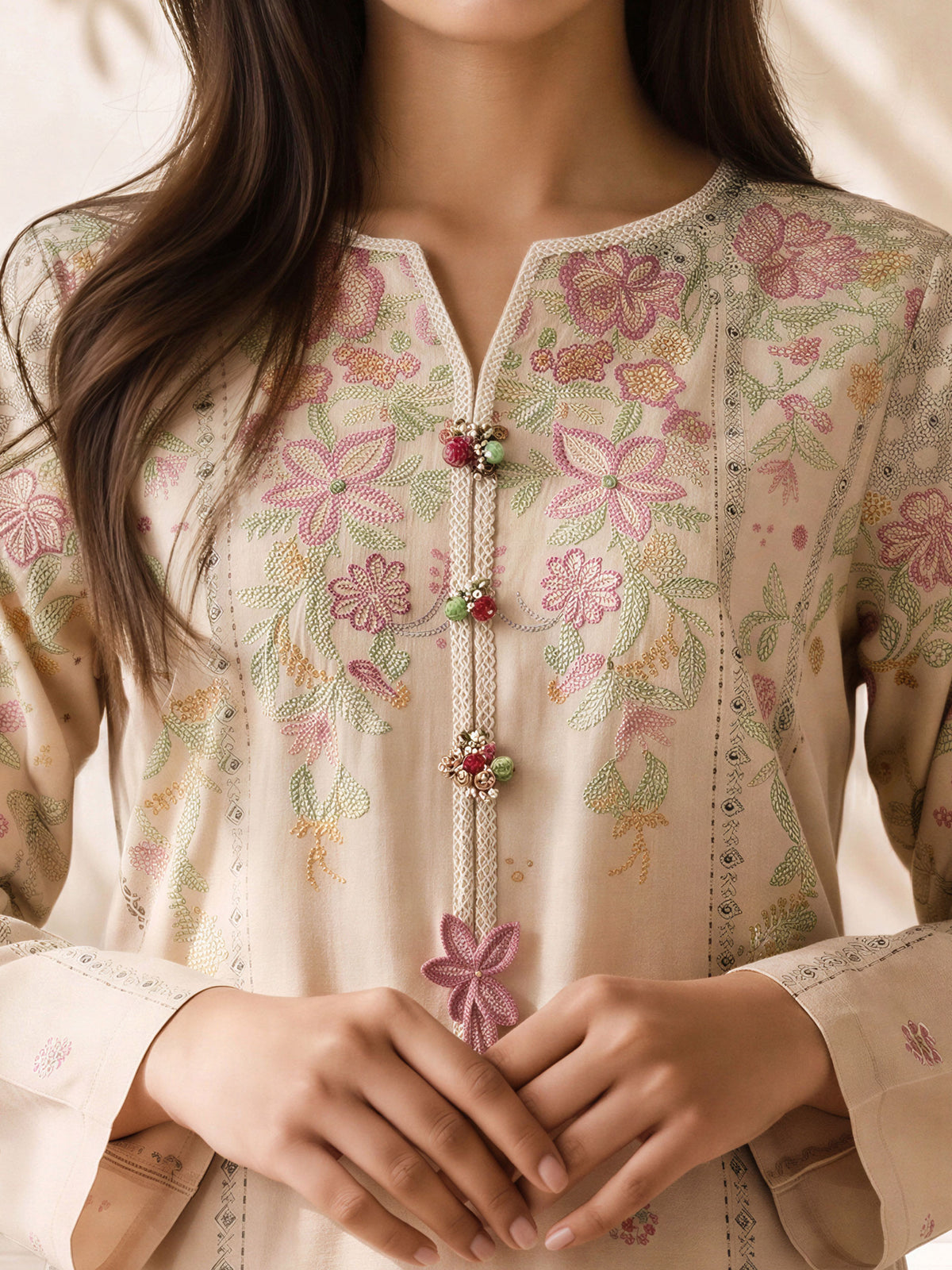 2 Piece Khaddar Suit (Pret)