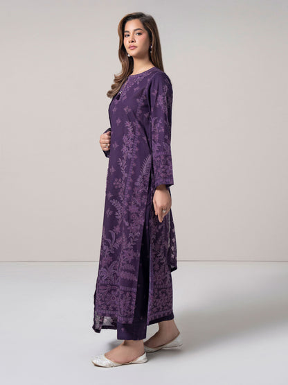 3 Piece Khaddar Suit (Pret)