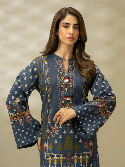 2 Piece Khaddar Suit-Printed (Pret)