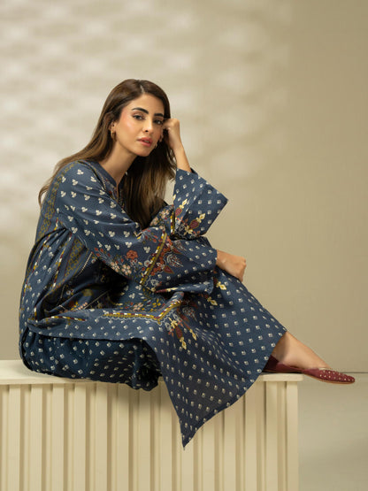 2 Piece Khaddar Suit-Printed (Pret)