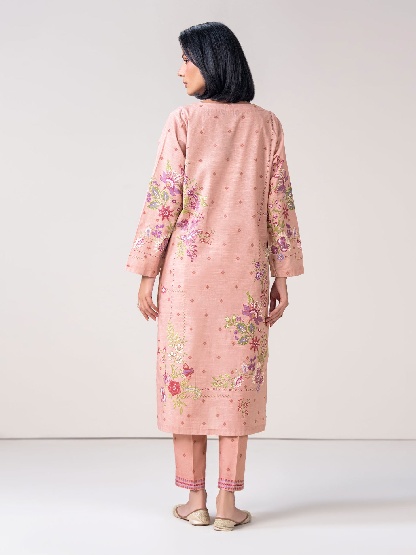 2-Piece Slub Khaddar Suit (Pret)