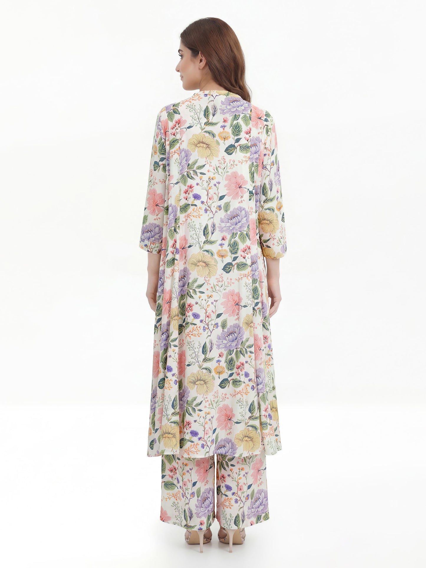 2 Piece Viscose Slub Suit (Pret)