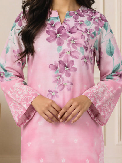 2 Piece Slub Khaddar Suit (Pret)