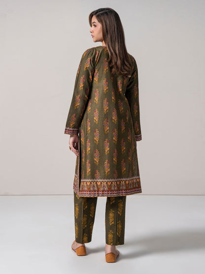 2-Piece Cotton Suit-Embroidered (Pret)