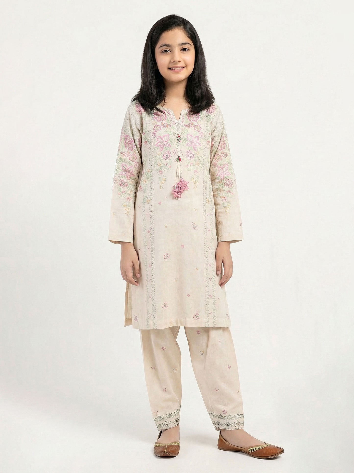 2 Piece Khaddar Suit (Pret)