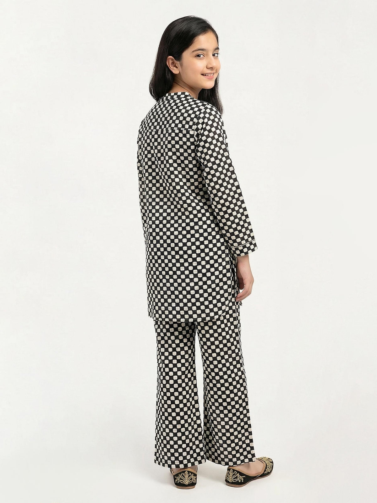 Slub Khaddar Co-ord Set