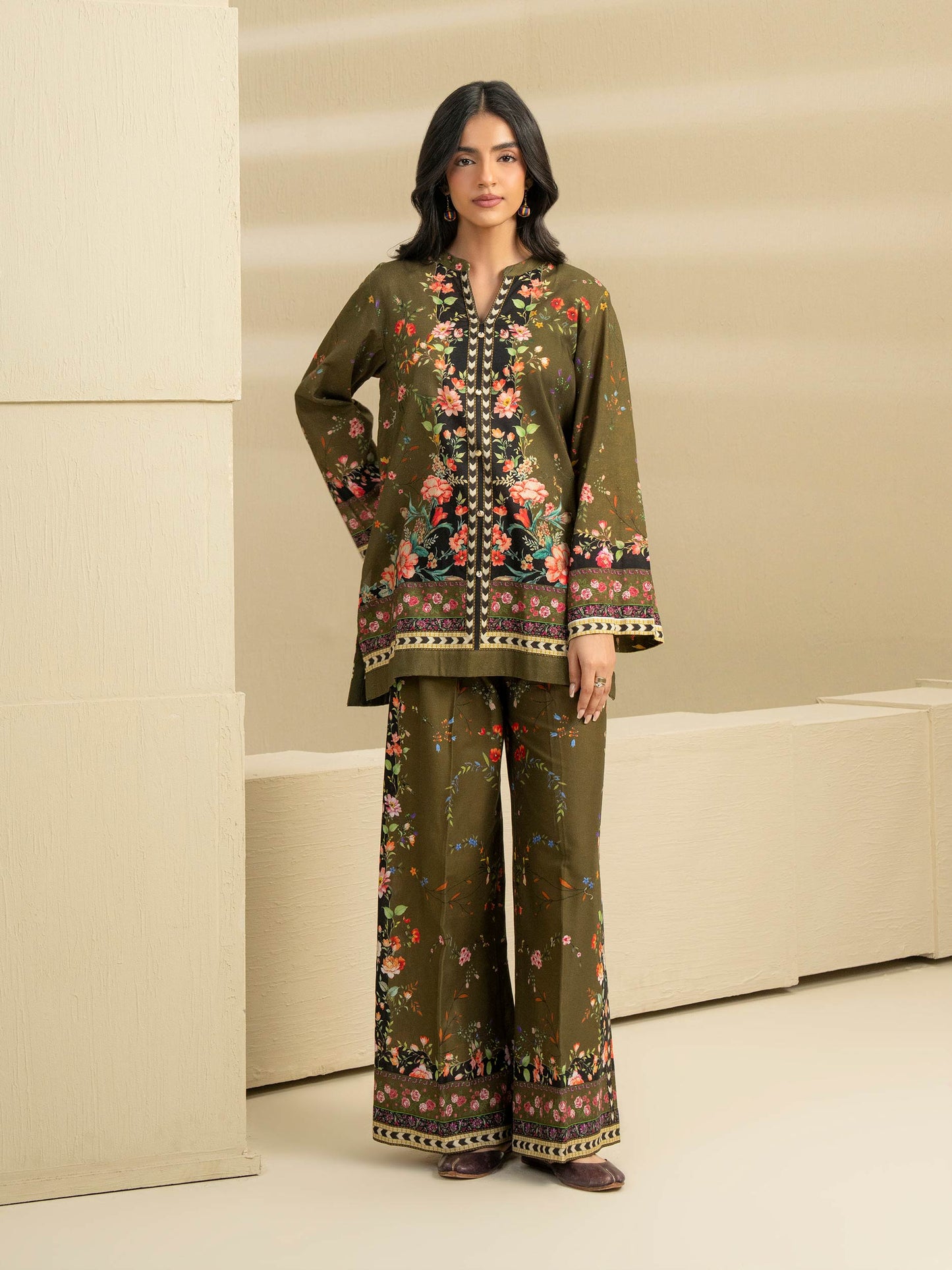 Khaddar Co-ord Set