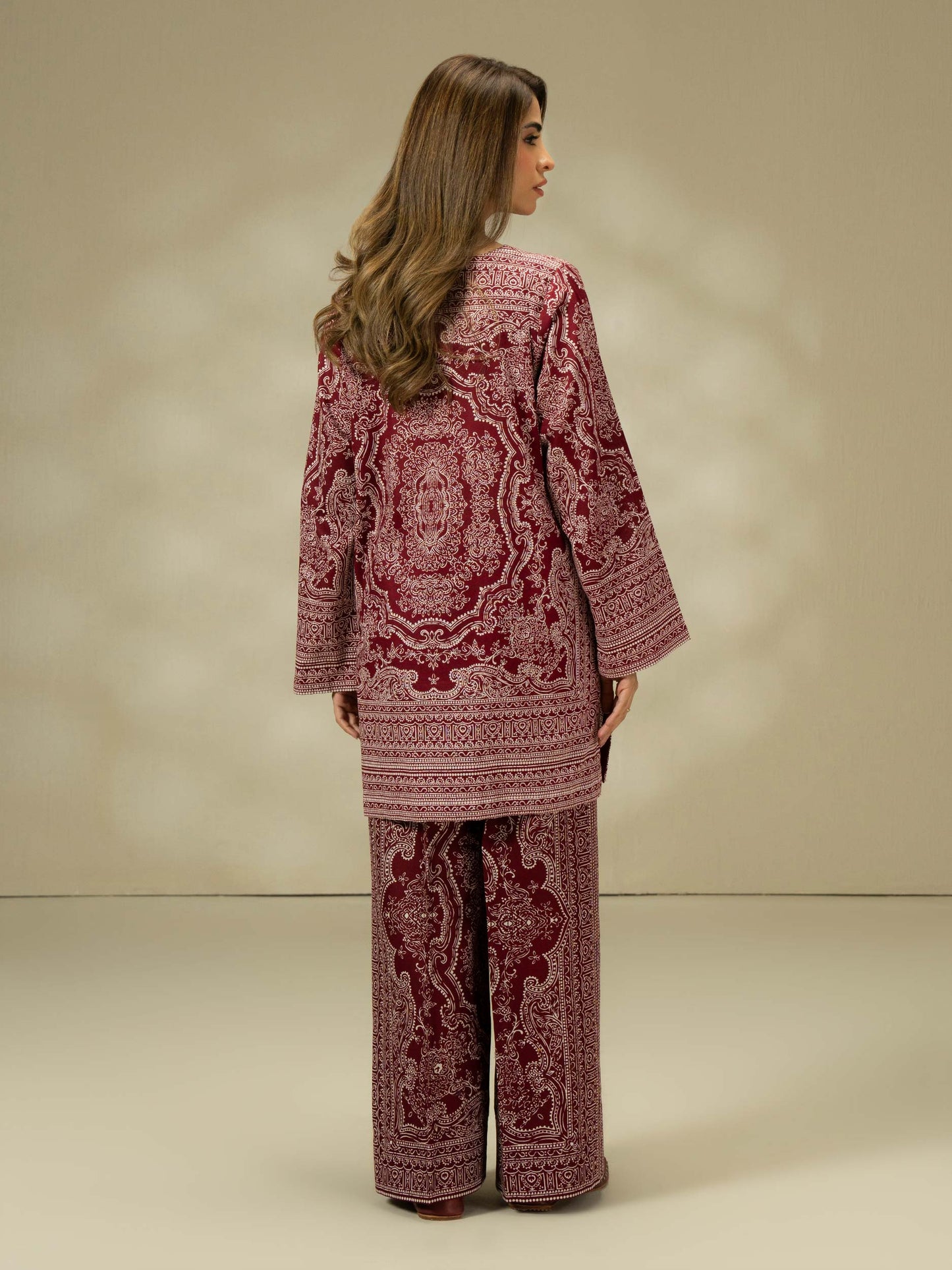 Khaddar Co-ord Set