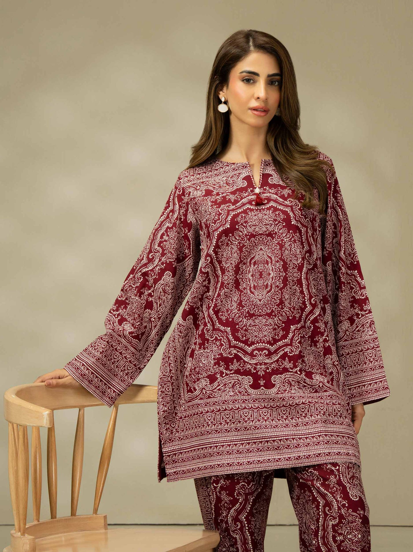 Khaddar Co-ord Set