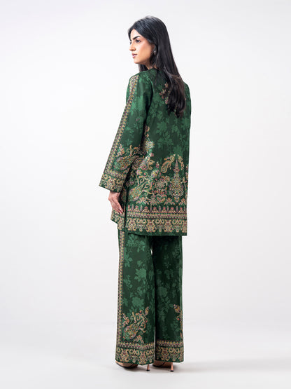 2 Piece Khaddar Suit- Embroidered (Pret)