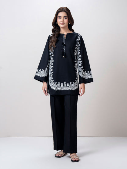 Slub Khaddar Kurti (Pret)
