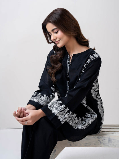 Slub Khaddar Kurti (Pret)