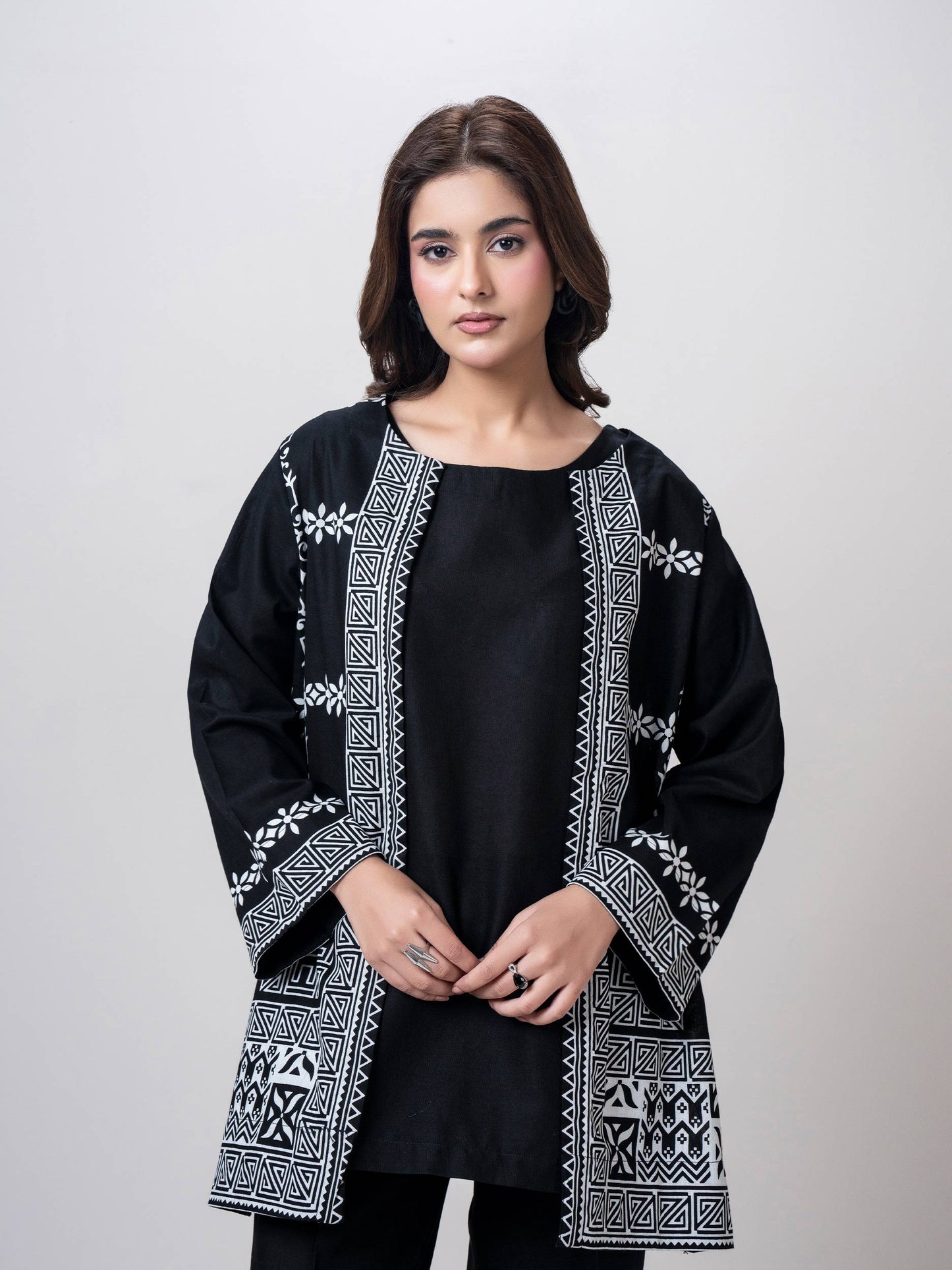 Khaddar Cardigan Co-ord Set