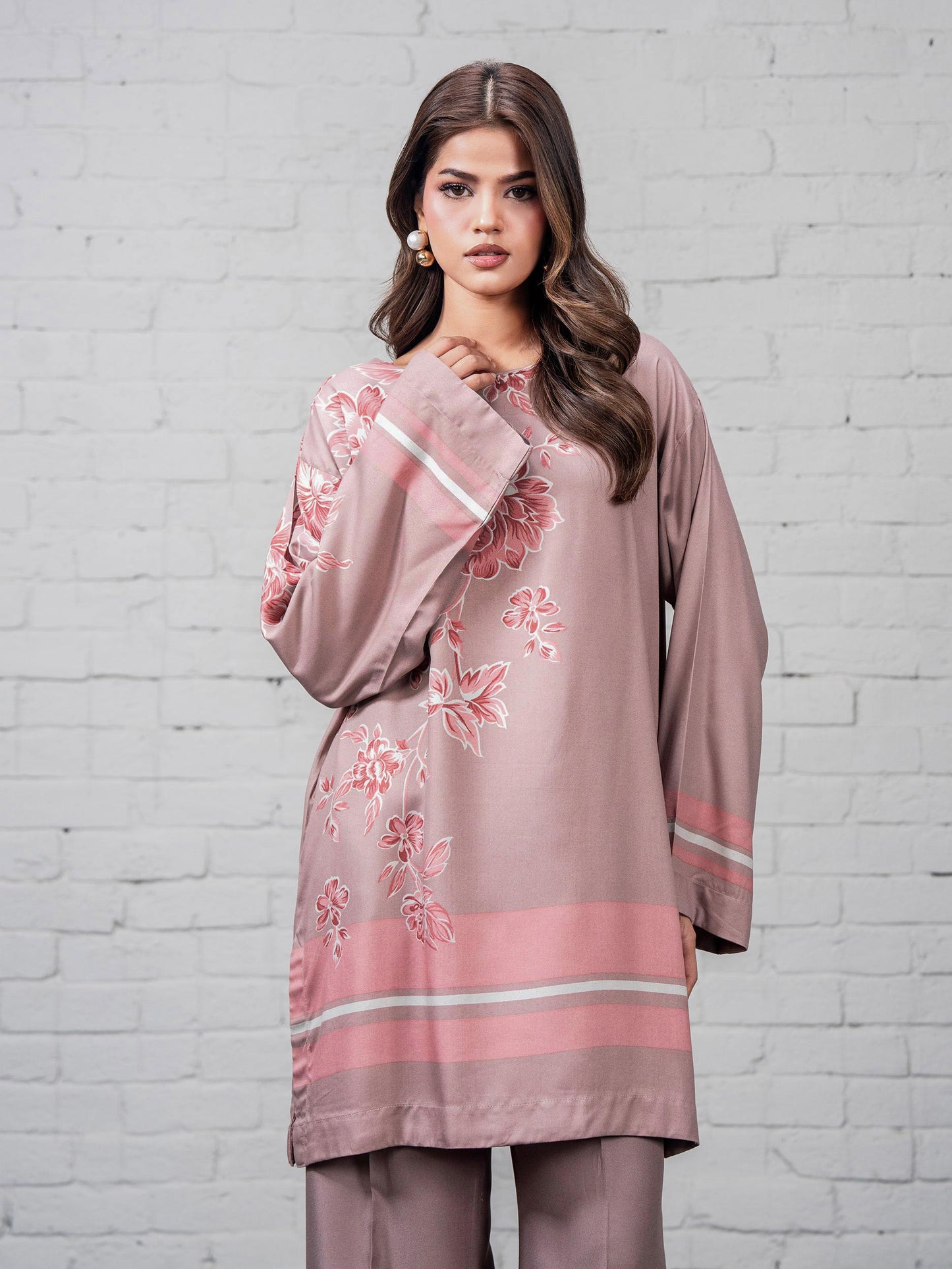 2 Piece Crepe Suit (Pret)