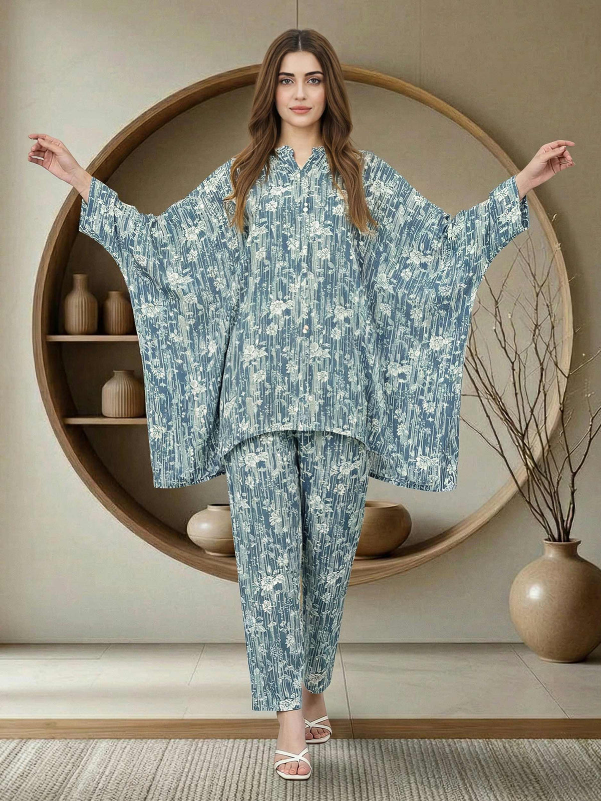 2 Piece Viscose Suit (Pret)
