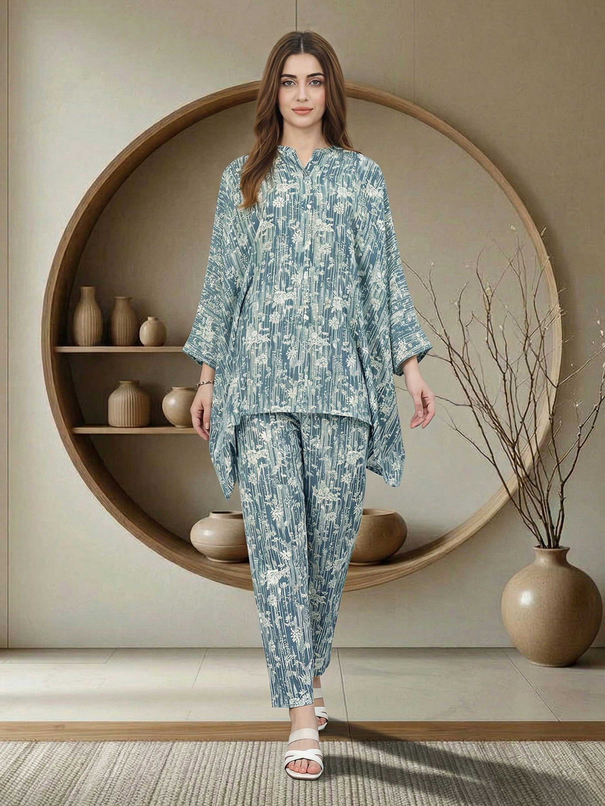 2 Piece Viscose Suit (Pret)