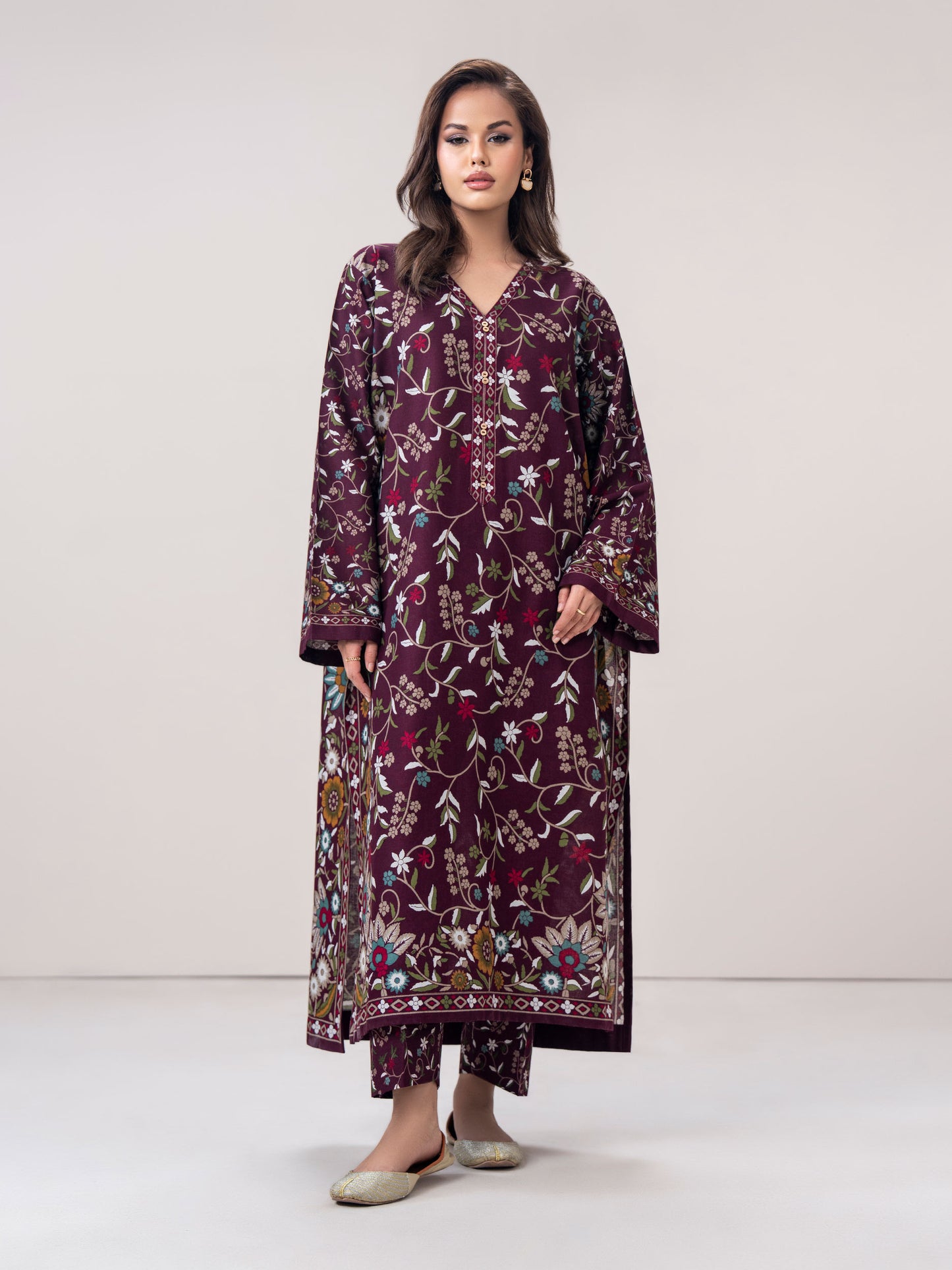 2 Piece Khaddar Suit (Pret)