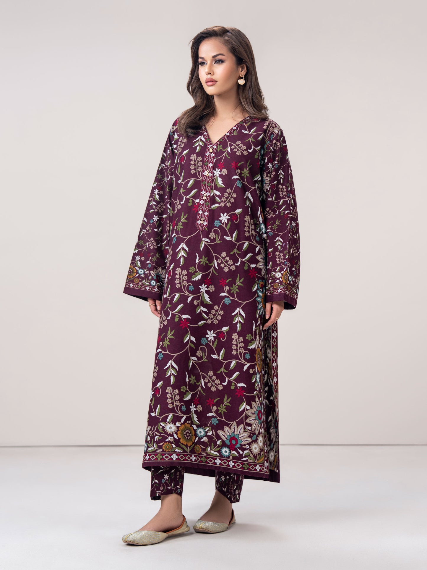 2 Piece Khaddar Suit (Pret)