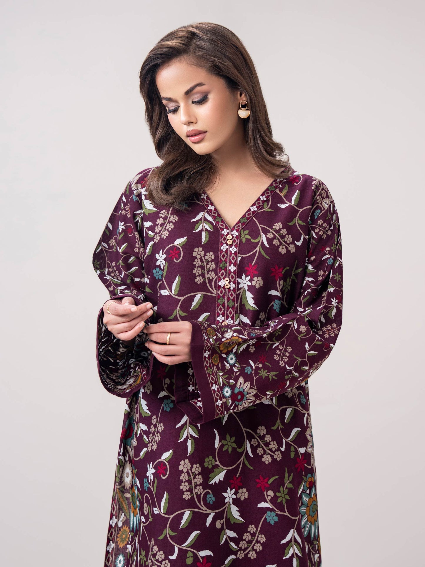 2 Piece Khaddar Suit (Pret)