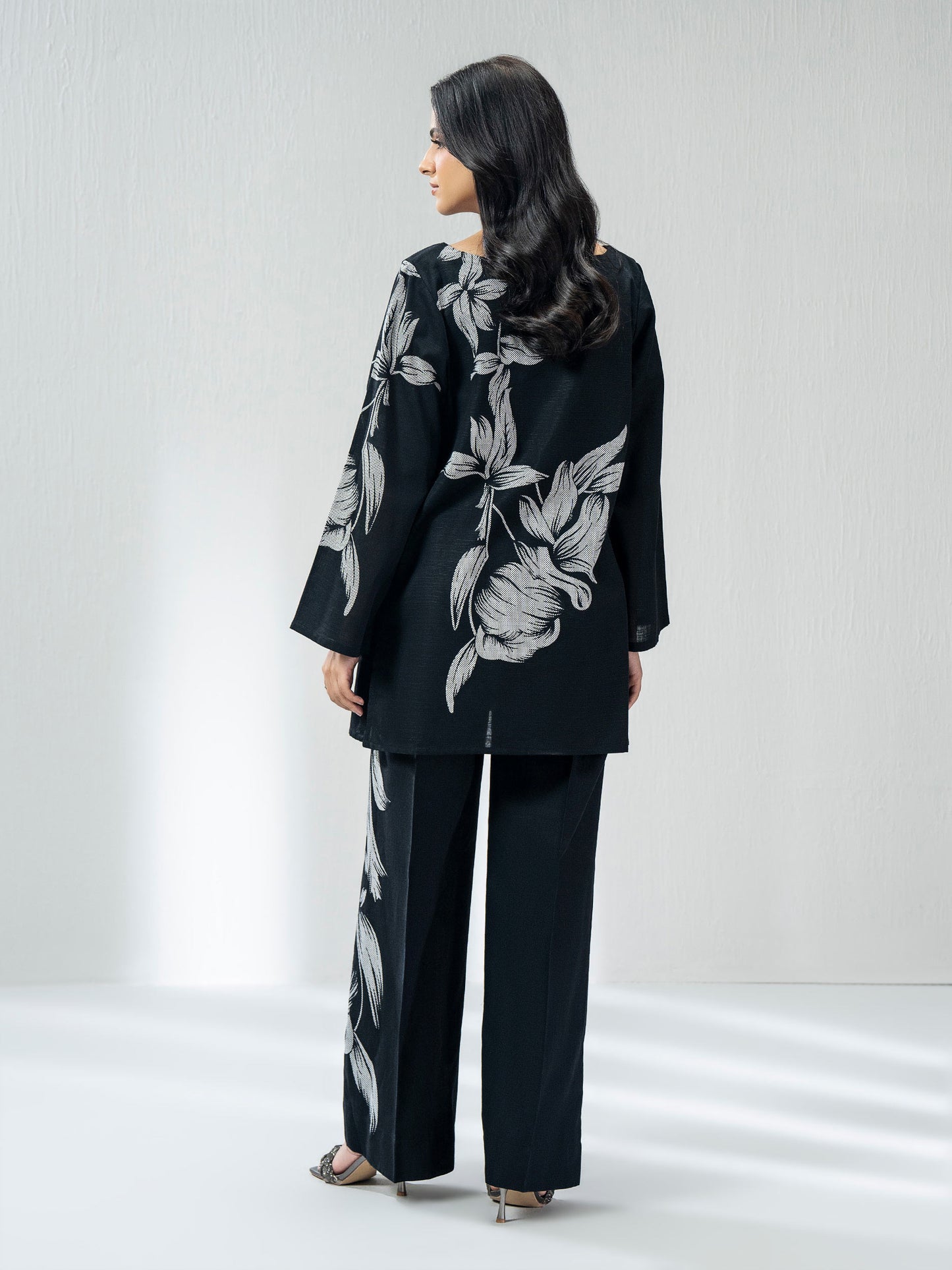 Slub Khaddar Co-ord Set