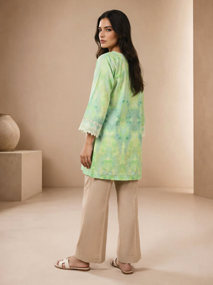 Khaddar Kurti- Embroidered (Pret)