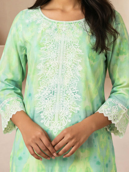 Khaddar Kurti- Embroidered (Pret)