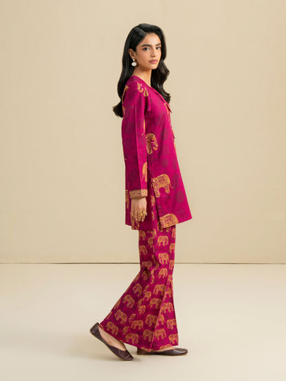 2 Piece Khaddar Suit-Printed (Pret)