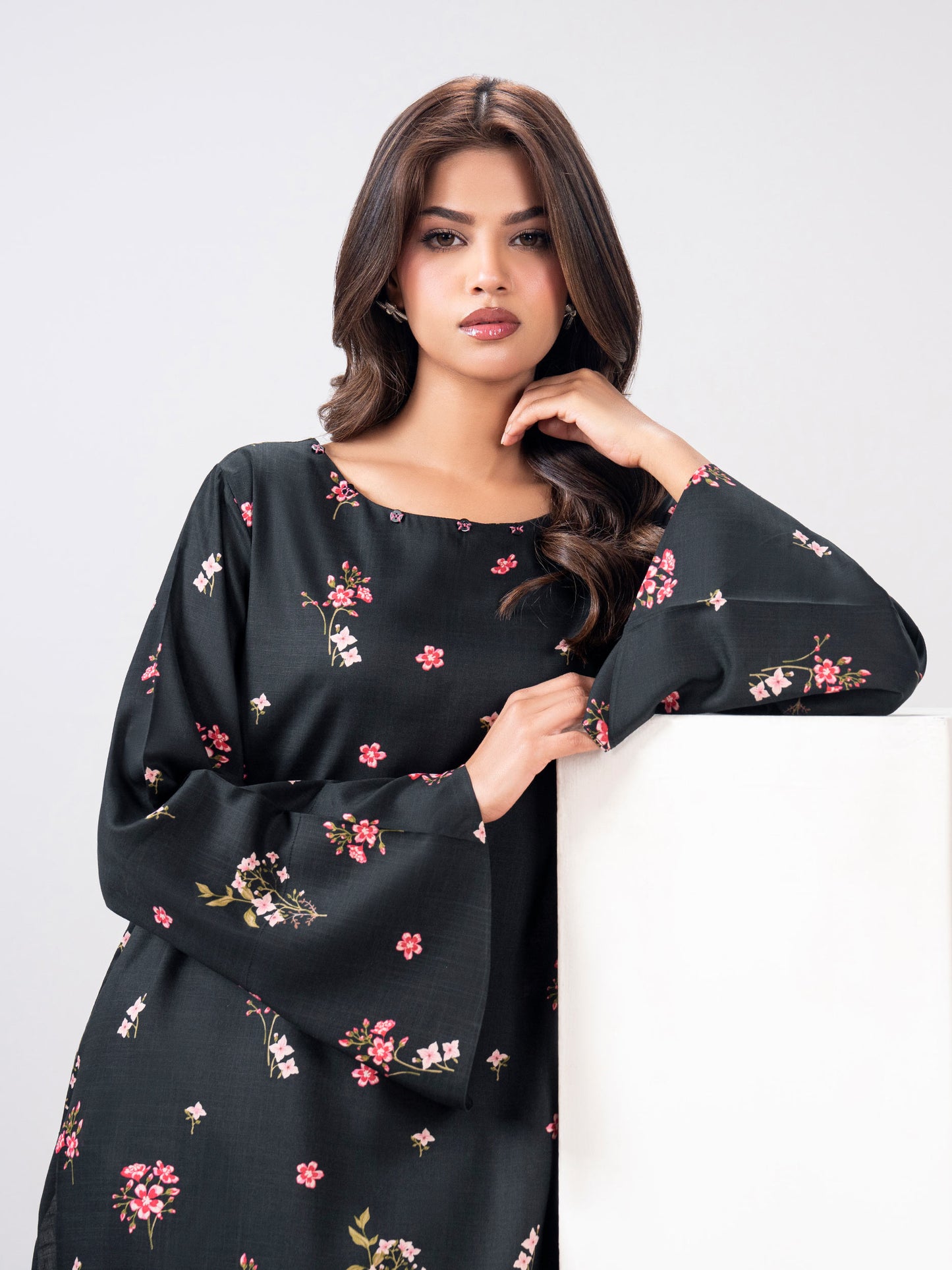 2 Piece Viscose Slub Suit (Pret)