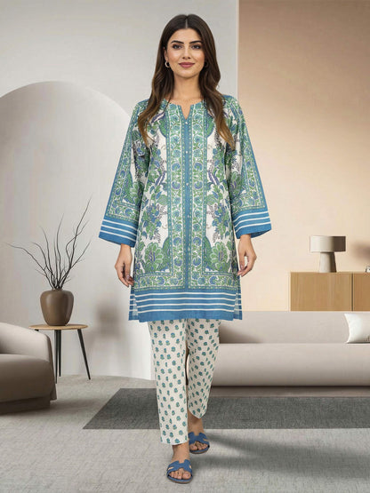 2 Piece Lawn Suit (Pret)